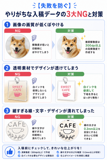 UVインクジェット印刷　データ作成