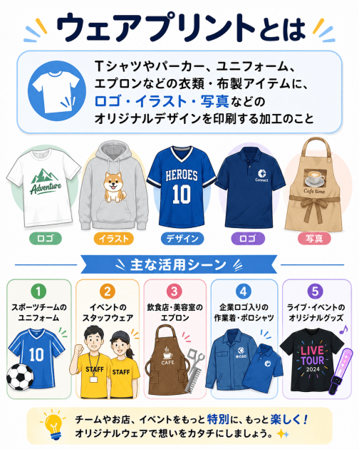 ウェアプリントとは